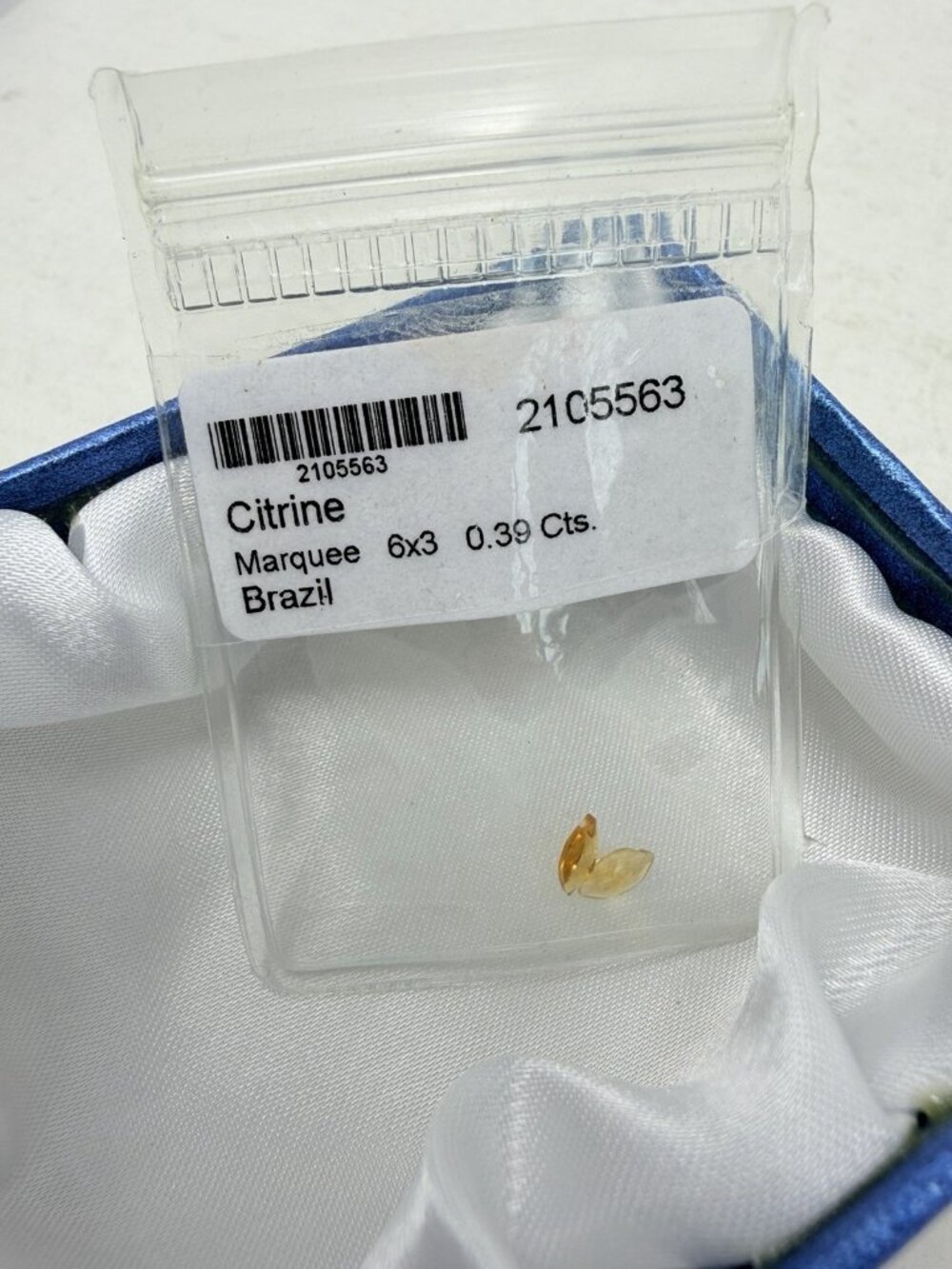 Shop LC Brazilian Citrine Set of 2 6x3 mm Loose Gemstone for Jewelry Making 5552